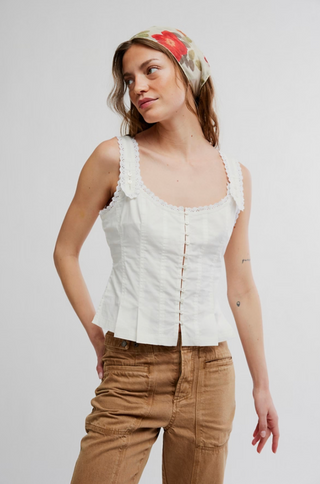 BRIDGETTE CORSET TOP SOLI