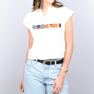 YACHT CLUB FLAGS TEE