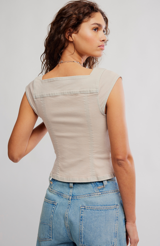 MARILYN DENIM CORSET