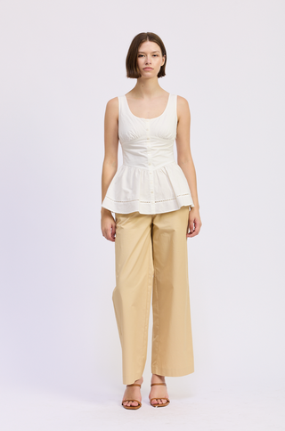 Brittany Peplum Top