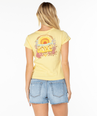 Tribal Sunset 90s Baby Tee