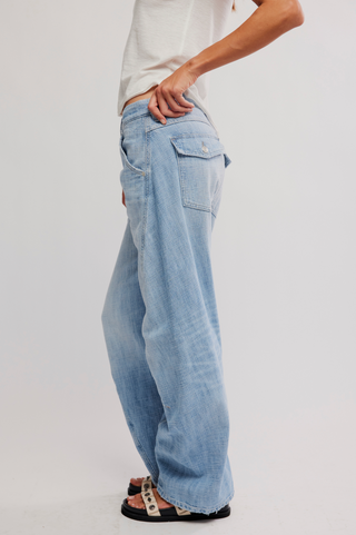 HIGHLAND LOW RISE BOWED JEAN