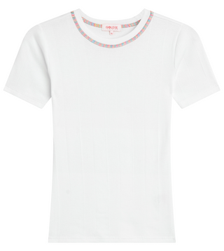 Short Sleeve Cotton Rib Tee