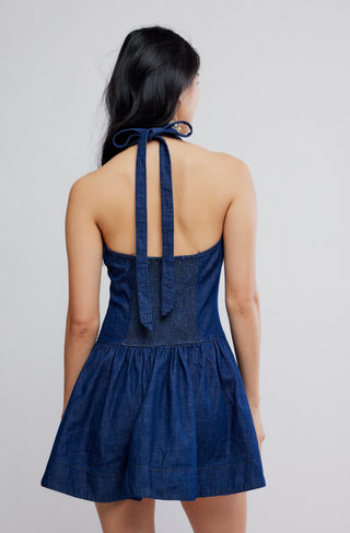 CLEAN BREAK DENIM MINI