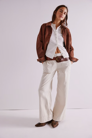BREEZY DENIM PULL ON