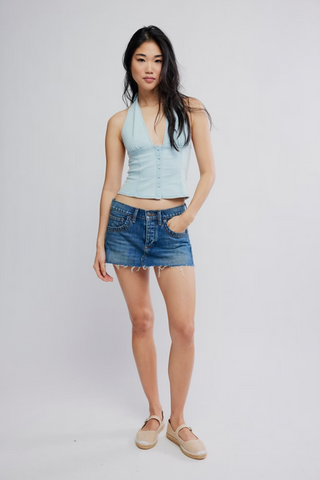 LAINEY LOW RISE MINI SKIRT