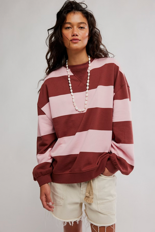 CLASSIC STRIPE CREW WIDE