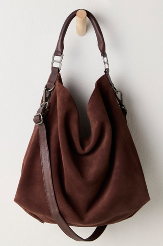 SUZIE SUEDE SLOUCH TOTE