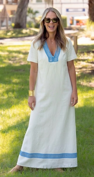 Short Sleeve Caftan