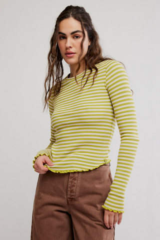 EASY DOES IT STRIPED TEE