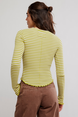 EASY DOES IT STRIPED TEE