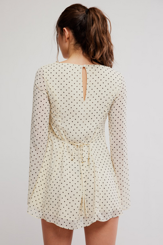 JOLIE PRINTED MINI DRESS