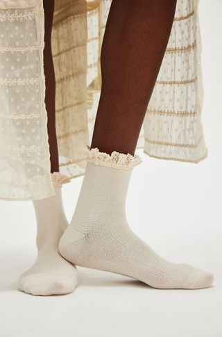 BELOVED WAFFLE KNIT ANKLE