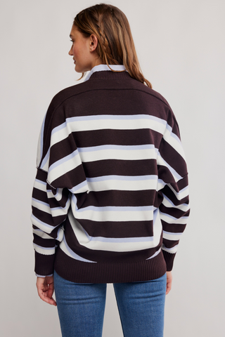 STRIPED ALMA PULLOVER