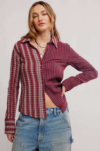 BENNY SLIM YD PLAID
