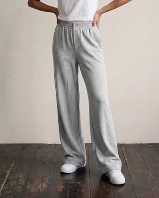 SOFTEST FLEECE SNAP FRONT TROUSER