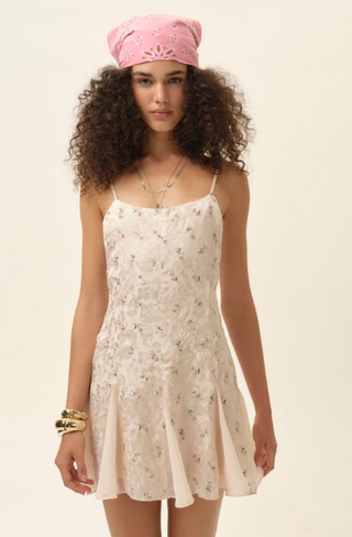 Fallen Floral Mini Dress