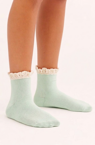 BELOVED WAFFLE KNIT ANKLE
