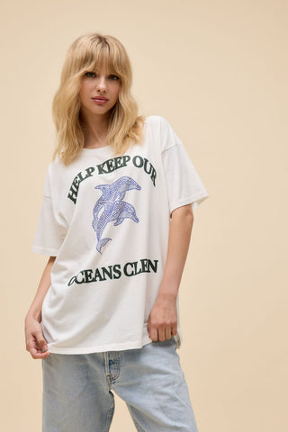 HELP OUR OCEANS MERCH TEE
