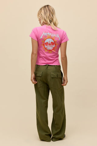 METALLICA FLAMING SUN VINTAGE TEE