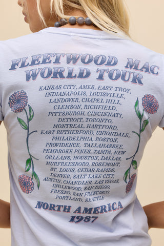 FLEETWOOD MAC NORTH AMERICAN TOUR 1987 HEADLINER TEE