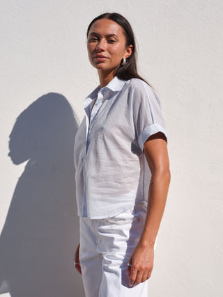 SU26-AD-6361 - VOILE DOLMAN SHIRT