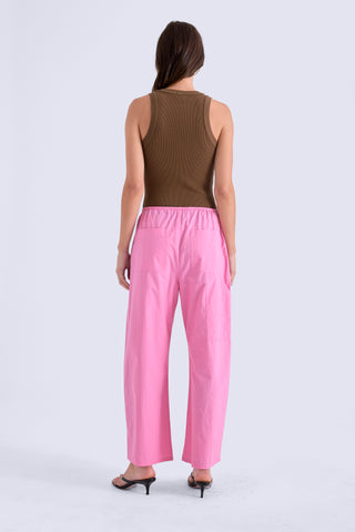 THEO DRAWSTRING POPLIN PANT