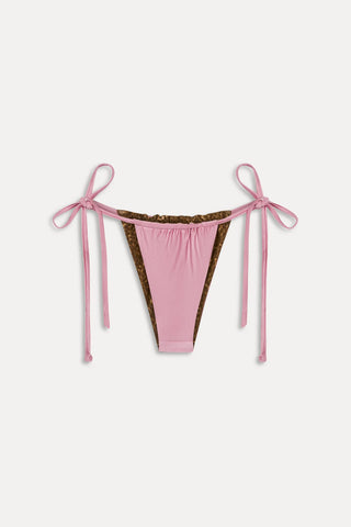 Tia Reversible Satin Bikini Bottom