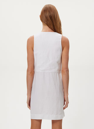 MAELIE NOTCH NECK SHIFT DRESS