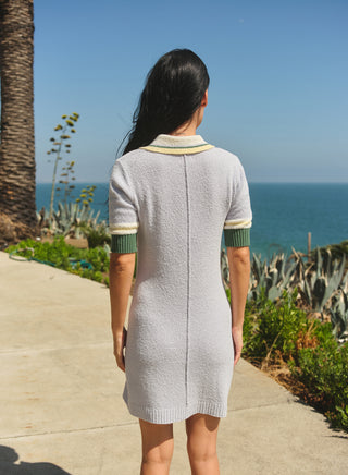SP26-CN-H59 - POLO SWEATER DRESS