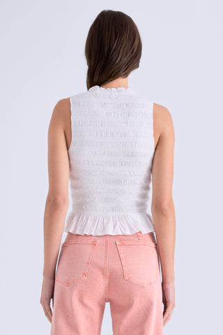 PHOEBE SMOCKED TANK
