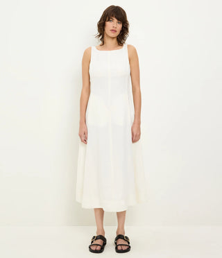 PALMIRA FIT & FLARE MIDI DRESS