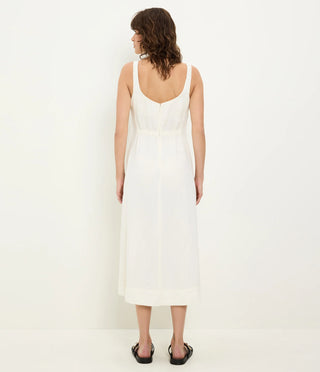 PALMIRA FIT & FLARE MIDI DRESS
