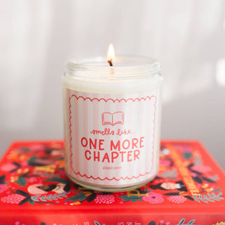 One More Chapter Scented Soy Hand-Poured Candle