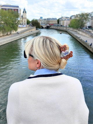 USA Teddy Claw Hair Clip