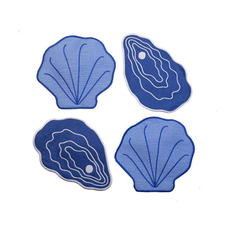 Shell Cocktail Napkins