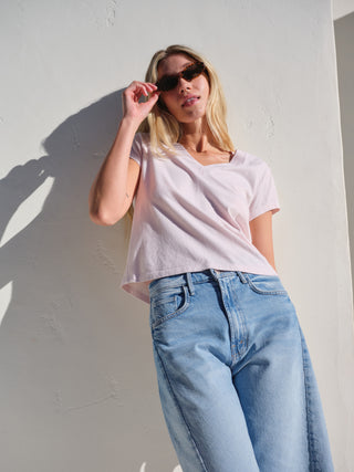 SU26-459-5810 - CLOUD JERSEY S/S V-NECK