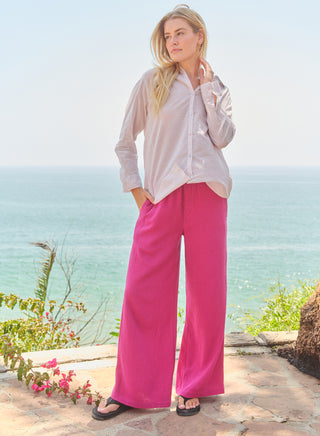 SP26-HDG-H20 - WIDE LEG LOUNGE PANT