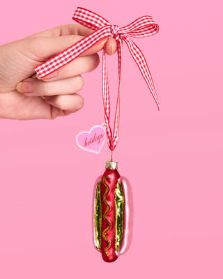 Hot Dog Ornament