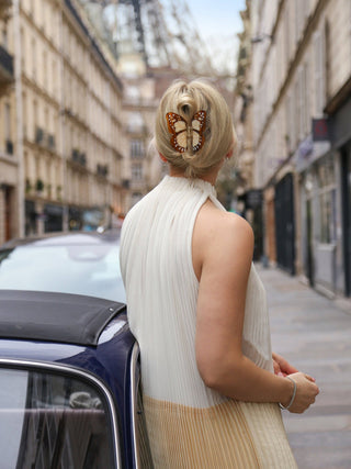 Boho Monarch Claw Hair Clip