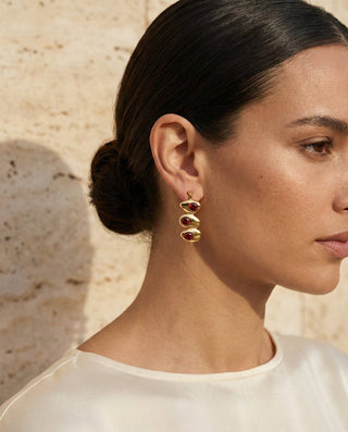 Velvet Martini Olive Earrings