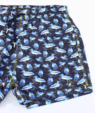 Blue Duck Swim Trunks