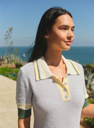 SP26-CN-H59 - POLO SWEATER DRESS