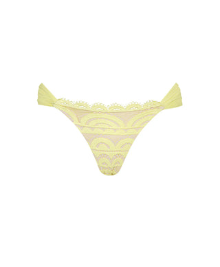 BUTTERCUP LACE FANNED BIKINI BOTTOM