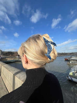 Blue Whale Hair Claw Clip