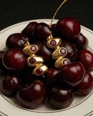 Velvet Martini Olive Earrings