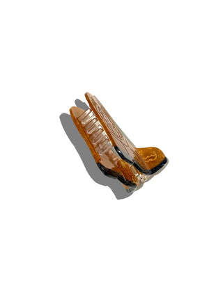 Western Cowboy Boot Claw Hair Clip