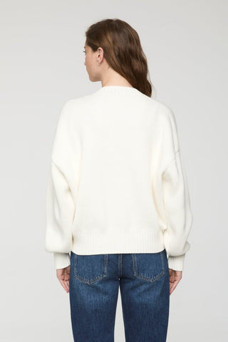 NIKA HEAVYWEIGHT V NECK SWEATER