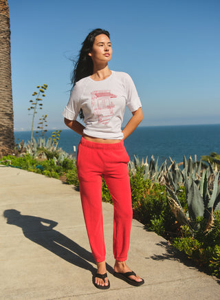 SP26-03-B25H74 - BOYFRIEND TEE - CAFE FLEUR