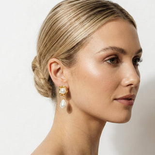 Thalassa Pearl Drop Earrings